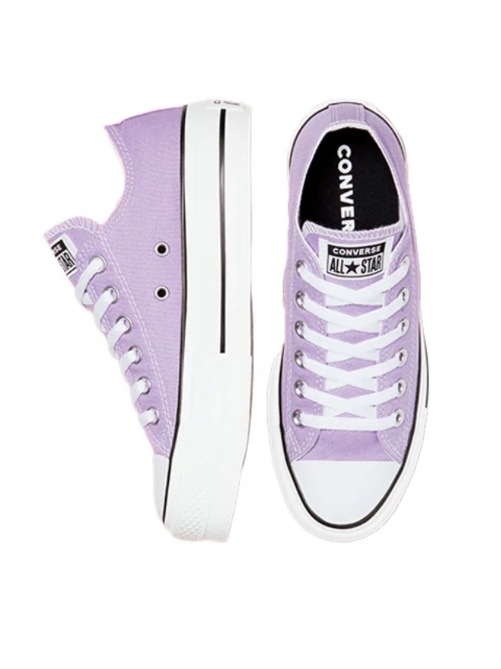 Converse Chuck Taylor All Star Purple Platform Women’s Sneakers